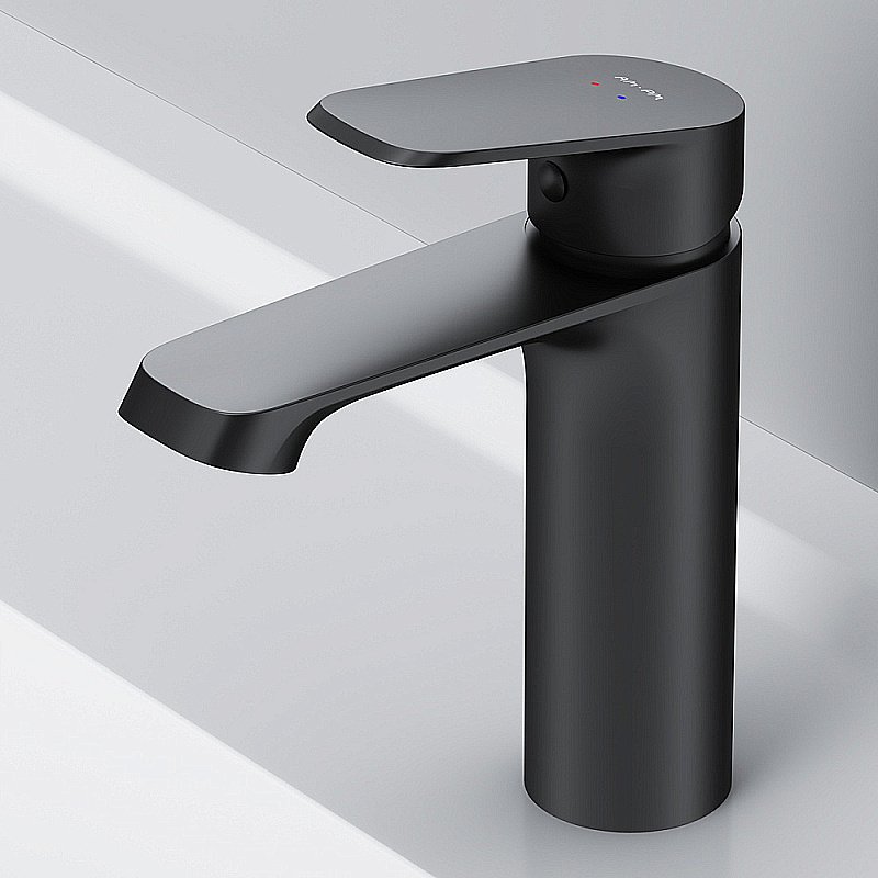 Смеситель для раковины AM.PM Func F8F02122 черный матовый купить в интернет-магазине сантехники Sanbest