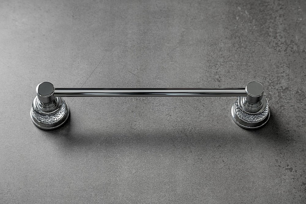 Полотенцедержатель Boheme Aura 10242-CR хром купить в интернет-магазине сантехники Sanbest