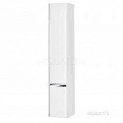 Пенал Акватон Капри белый для ванной в интернет-магазине сантехники Sanbest