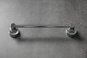 Полотенцедержатель Boheme Aura 10242-CR хром купить в интернет-магазине сантехники Sanbest