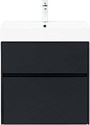 Тумба для раковины Aquanet Бруклин 310140 60 антрацит матовый купить в интернет-магазине сантехники Sanbest
