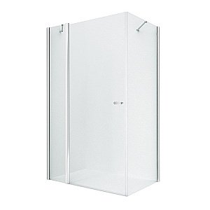 Душевой уголок NEW TRENDY NEW SOLEO K-0405 120x100 стекло прозрачное/профиль хром купить в интернет-магазине Sanbest