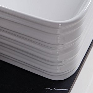 Раковина накладная Belbagno 39,5 BB1421 белая купить в интернет-магазине Sanbest