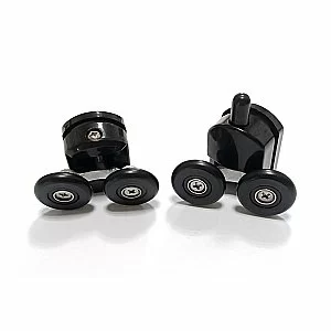 Душевой уголок ABBER Schwarzer Diamant AG30150BMH-S100BM-S100BM 150х100 стекло матовое/профиль черный купить в интернет-магазине Sanbest