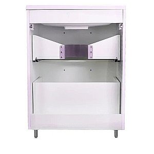 Тумба с раковиной напольная Style Line КАРЕ 60 белая для ванной в интернет-магазине Sanbest