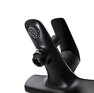 Смеситель для ванны Comforty 00-00013699 черный матовый купить в интернет-магазине сантехники Sanbest