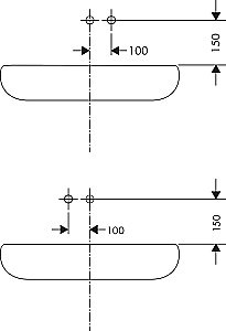 Смеситель для раковины Hansgrohe Talis E 71734990 купить в интернет-магазине сантехники Sanbest