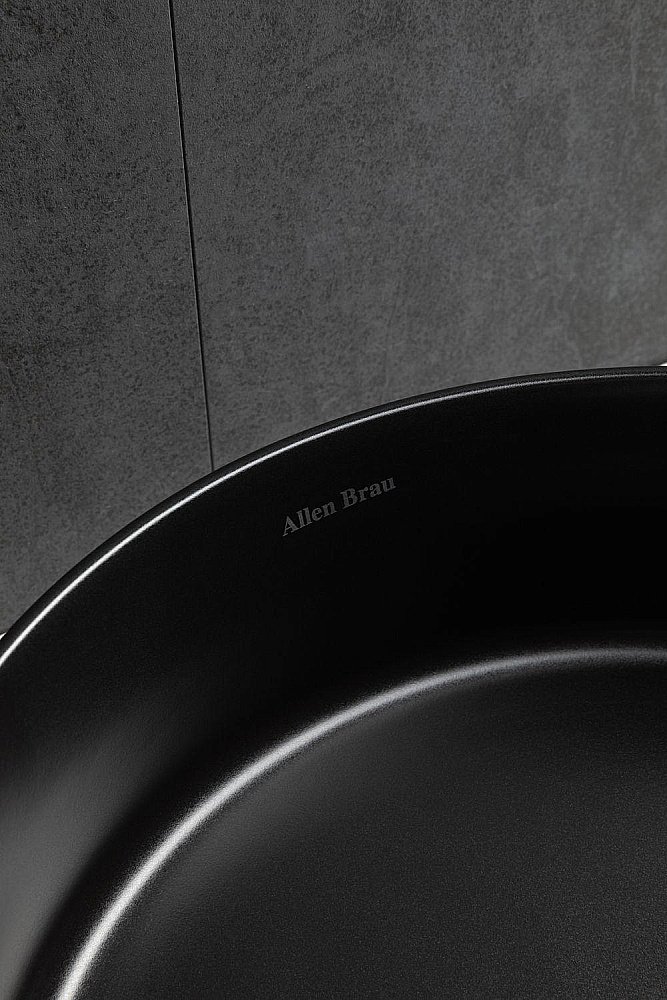 Раковина Allen Brau Fantasy Line 36 4.11032.31 черная матовая купить в интернет-магазине Sanbest