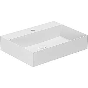 Раковина Azzurra Elegance Squared 60 EQA60M bi*1 белая купить в интернет-магазине Sanbest