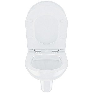 Унитаз подвесной Iddis Zodiac ZDCRDSEi25 безободковый, с крышкой микролифт купить в интернет-магазине Sanbest