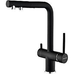 Смеситель для кухни Paulmark Serpentine Se213222-AN антрацит купить в интернет-магазине сантехники Sanbest