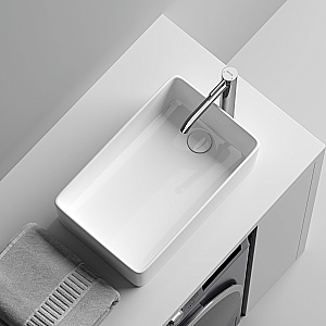 Раковина Ceramica Nova Element 48 CN5050 белая купить в интернет-магазине Sanbest