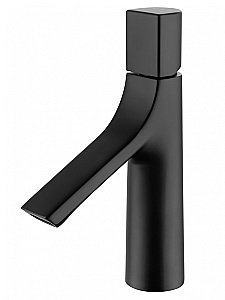 Смеситель для раковины WONZON & WOGHAND The ONE, Черный матовый (WW-H010-MB) купить в интернет-магазине сантехники Sanbest