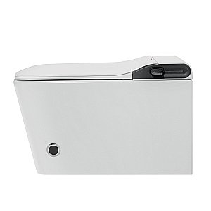 Унитаз подвесной с биде и инсталляцией Abber Bequem AC1215S-AC0101P2 белый, с крышкой микролифт купить в интернет-магазине Sanbest