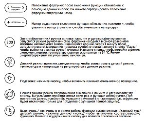 Унитаз приставной с функцией биде SantiLine SL-5035 белый, слив торнадо, безободковый, с крышкой микролифт купить в интернет-магазине Sanbest