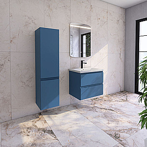 Тумба с раковиной Caprigo Forte 65 два ящика цвет на выбор/эмаль для ванной в интернет-магазине Sanbest