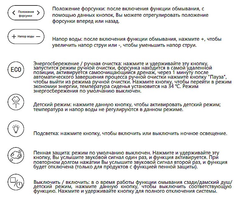 Унитаз приставной с функцией биде SantiLine SL-5035 белый, слив торнадо, безободковый, с крышкой микролифт купить в интернет-магазине Sanbest