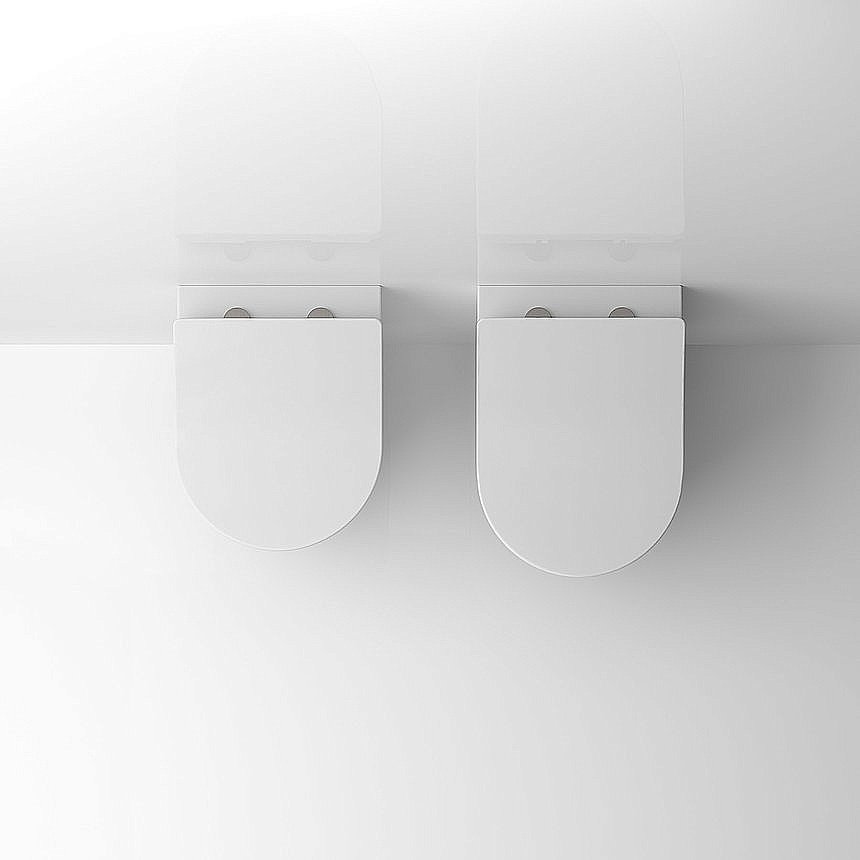 Унитаз подвесной TOTO RP CW552RY#XW Tornado Flush, Cefiontect  безободковый, слив торнадо, с крышкой микролифт купить в интернет-магазине Sanbest