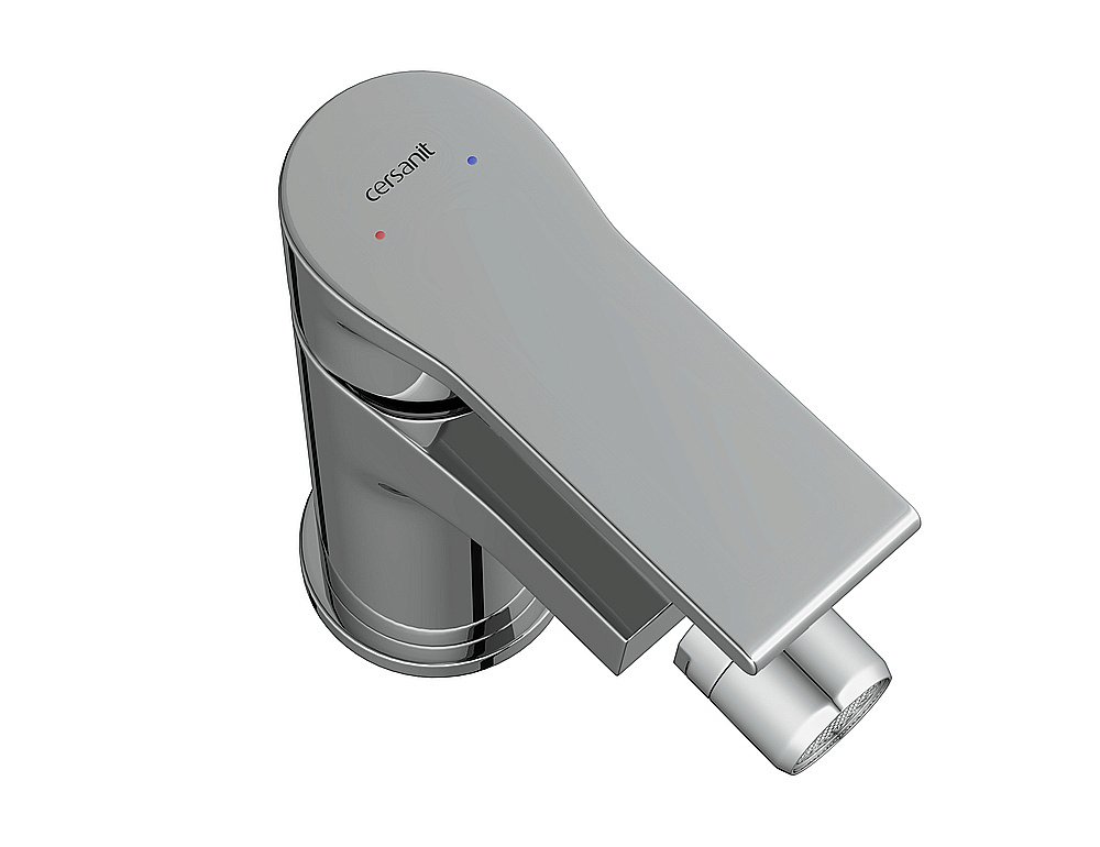 Смеситель для биде Cersanit BRASKO 63023 хром купить в интернет-магазине сантехники Sanbest