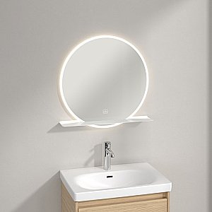 Зеркало Villeroy&Boch More to See Lite+ A4846500 65x65 в ванную от интернет-магазине сантехники Sanbest