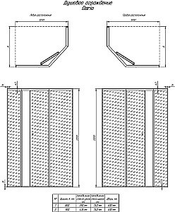 Душевой уголок Радомир Дария PN 120x80 профиль хром/стекло прозрачное купить в интернет-магазине Sanbest
