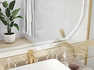 Зеркало CERSANIT LED KN-LU-LED090*120-d-Os в ванную от интернет-магазине сантехники Sanbest