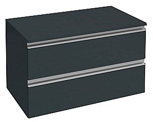 Нижняя тумба Jacob Delafon VOX EB2061-RA-442 80 серый антрацит для ванной в интернет-магазине сантехники Sanbest