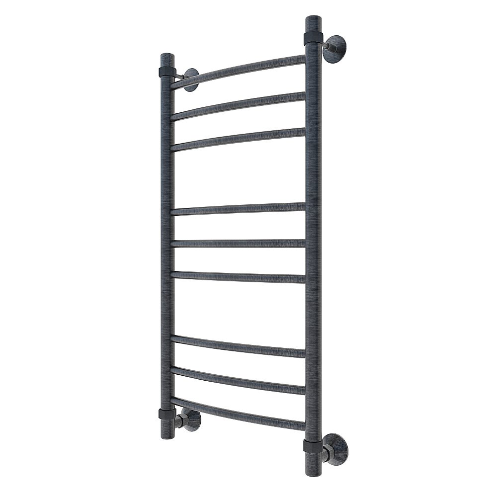 Полотенцесушитель водяной Veconi Nemi-A N8040GR-A графит купить в интернет-магазине сантехники Sanbest