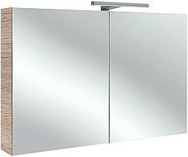 Зеркальный шкаф Jacob Delafon ODEON UP EB797RU-E10 100 квебекский дуб купить в интернет-магазине сантехники Sanbest
