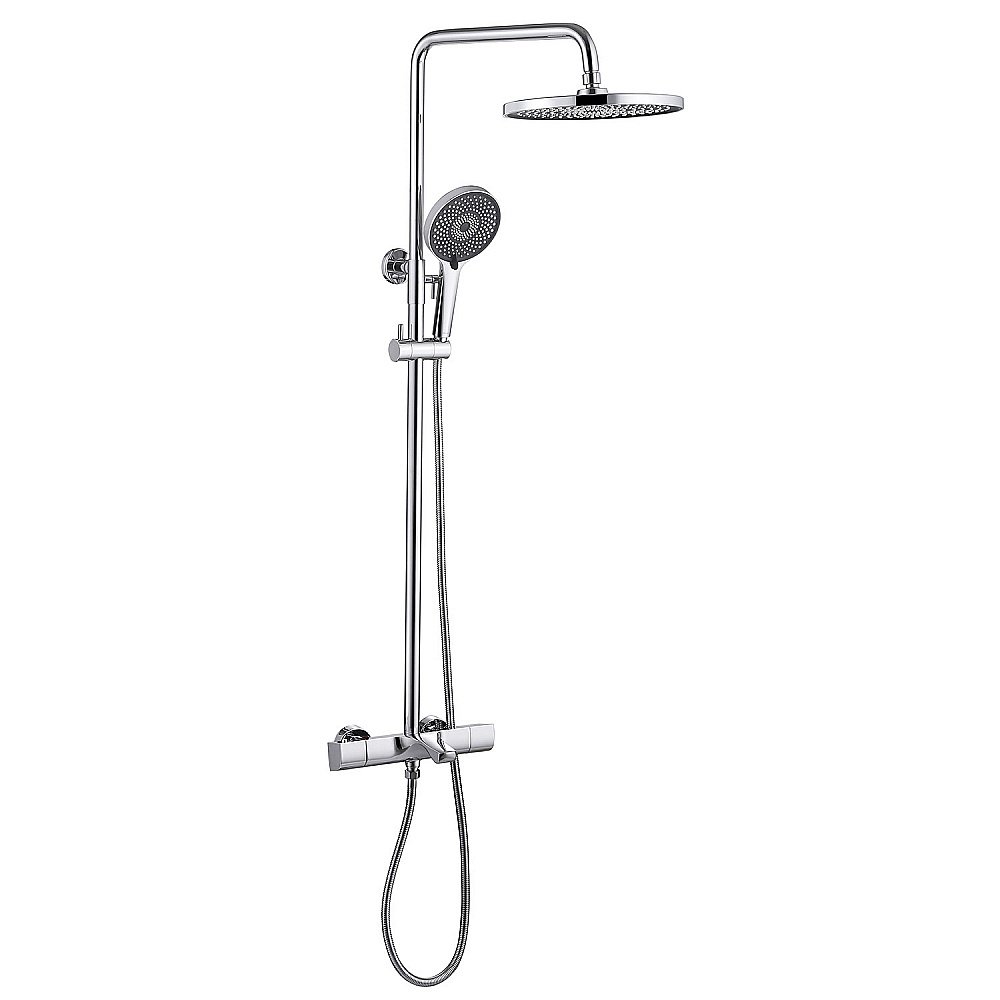 Душевая система Abber Thermostat AF8516L хром купить в интернет-магазине сантехники Sanbest