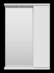 Зеркало со шкафом Misty Лира 50 П-Лир04050-013П белый в ванную от интернет-магазине сантехники Sanbest