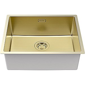 Кухонная мойка Paulmark Lassan 54 LA54-LG светлое золото купить в интернет-магазине сантехники Sanbest