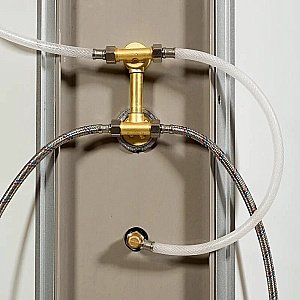 Душевая кабина DTO L 710 100х100 с электрикой купить в интернет-магазине Sanbest