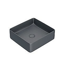 Раковина накладная Iddis Slide SLIGM01i27 серый купить в интернет-магазине Sanbest