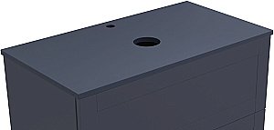 Столешница Aquanet Терра 90 маренго для ванной в интернет-магазине сантехники Sanbest