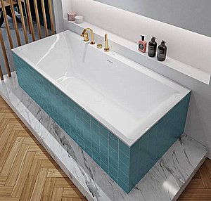 Ванна квариловая Villeroy&Boch Subway 3.0 UBQ180SBW2DV-01 180x80 альпийский белый купить в интернет-магазине Sanbest