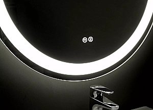 Зеркало Акватон Анелло 85 в ванную от интернет-магазине сантехники Sanbest