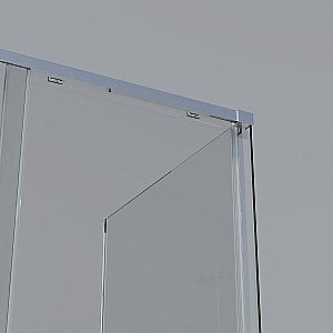 Душевой уголок Vincea Soft 2 140х90 VSR-3SO29014CL стекло прозрачное/профиль хром купить в интернет-магазине Sanbest