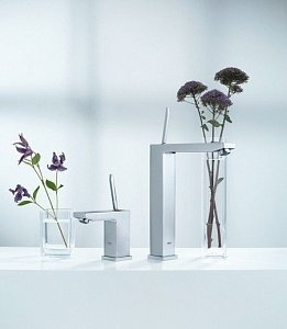 Смеситель для раковины Grohe Eurocube Joy 23661000 купить в интернет-магазине сантехники Sanbest