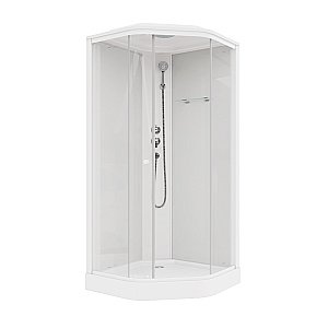 Душевая кабина Parly Penta P91, раздвижные двери, ABS-поддон, прозрачная купить в интернет-магазине Sanbest