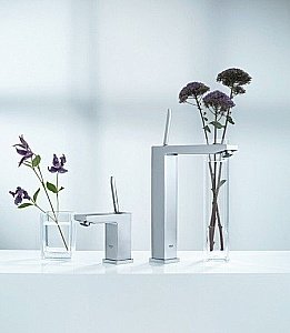 Смеситель для раковины Grohe Eurocube Joy 23661000 купить в интернет-магазине сантехники Sanbest