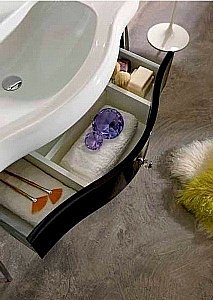 Тумба с раковиной Kerasan Retro 100 1 отверстие под смеситель, орех для ванной в интернет-магазине Sanbest