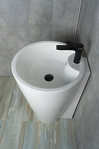 Раковина напольная Gid Autonomo 52 Nb136 81105 белая купить в интернет-магазине Sanbest