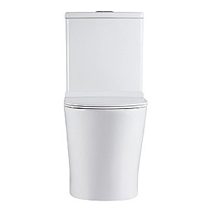 Унитаз Orange C07-050w смыв торнадо, безободковый, с бачком, с крышкой микролифт купить в интернет-магазине Sanbest