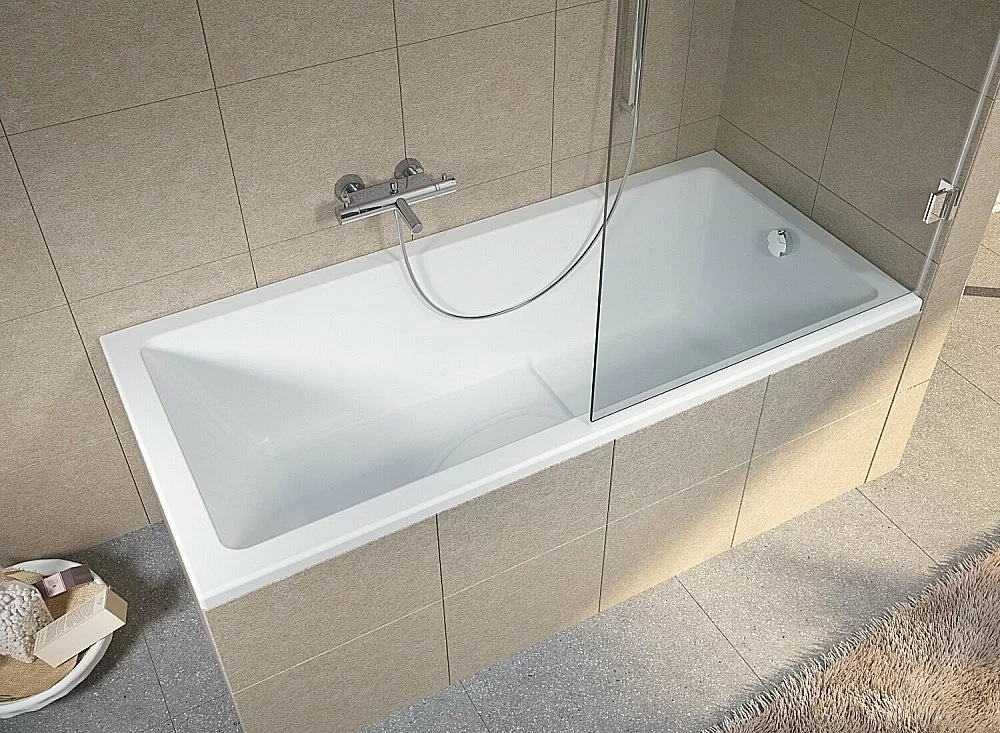 Акриловая ванна Riho Lusso 170x75 B007001005 белая купить в интернет-магазине Sanbest
