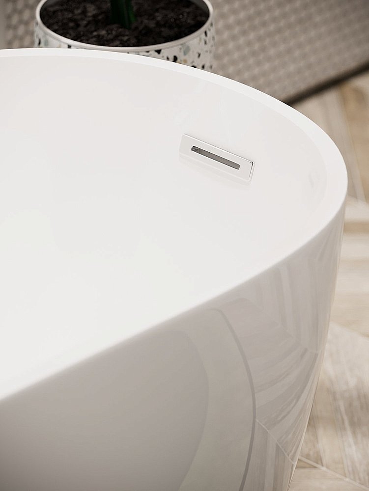 Акриловая ванна Sancos Perla 170х72 FB06 белая купить в интернет-магазине Sanbest