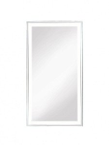 Зеркальный шкаф с подсветкой Art&Max TECHNO AM-Tec-350-650-1D-DS-F купить в интернет-магазине сантехники Sanbest