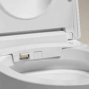 Унитаз подвесной с инсталляцией RGW SW-71 80420271-01 белый, безободковый, с крышкой микролифт, слив-торнадо купить в интернет-магазине Sanbest