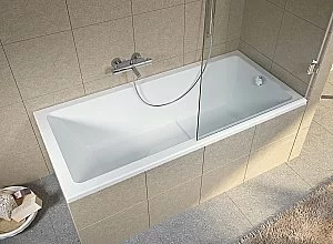 Акриловая ванна Riho Lusso 170x75 B007001005 белая купить в интернет-магазине Sanbest