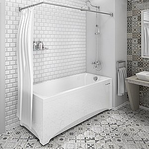 Ванна акриловая Vannesa Веста 2-01-0-0-1-269Р 160х70 купить в интернет-магазине Sanbest